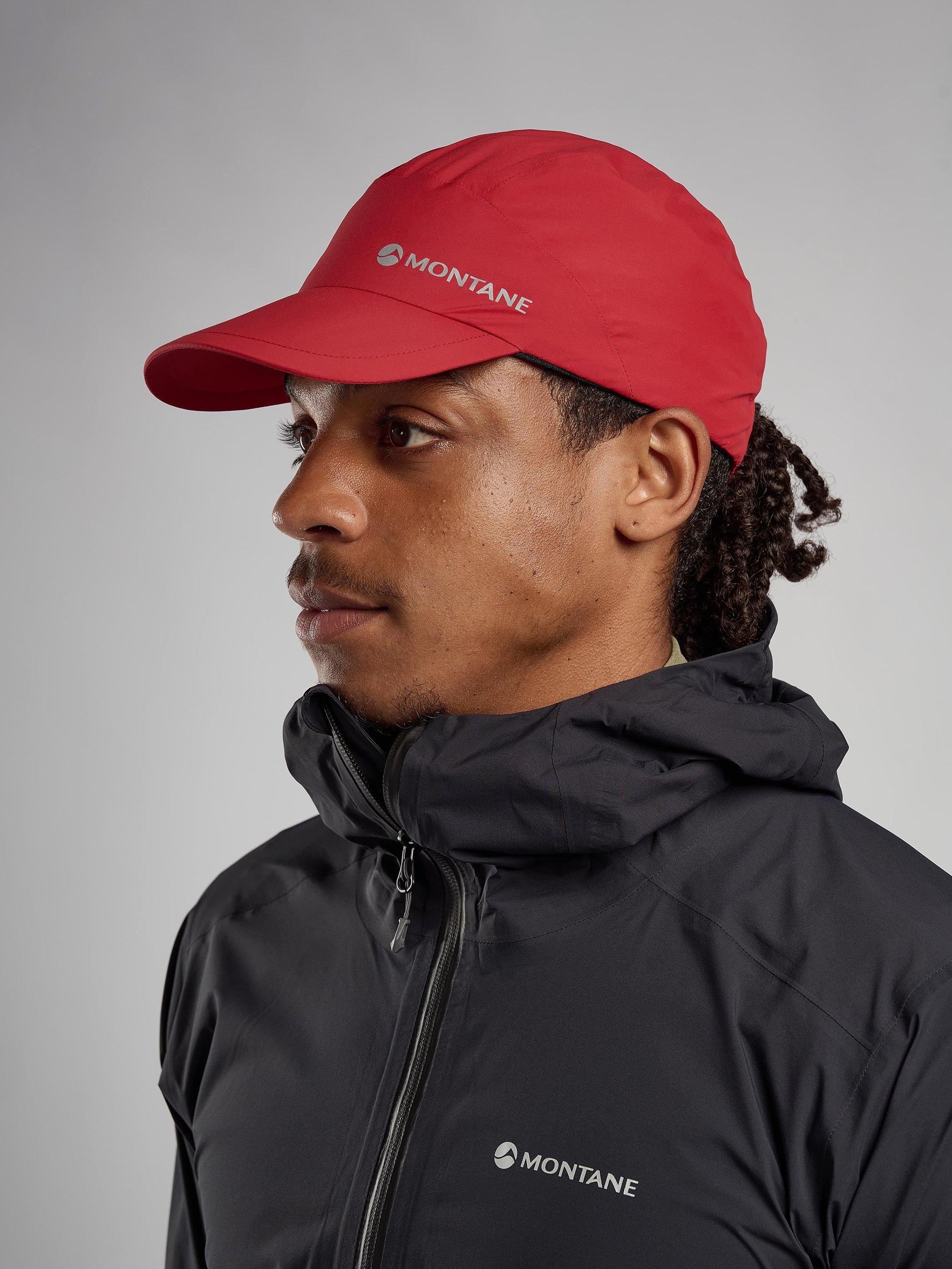 Montane Minimus Lite Waterproof Cap, Acer Red, One Size