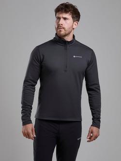 Montane Fury Lite Half-Zip Jumper, Midnight Grey