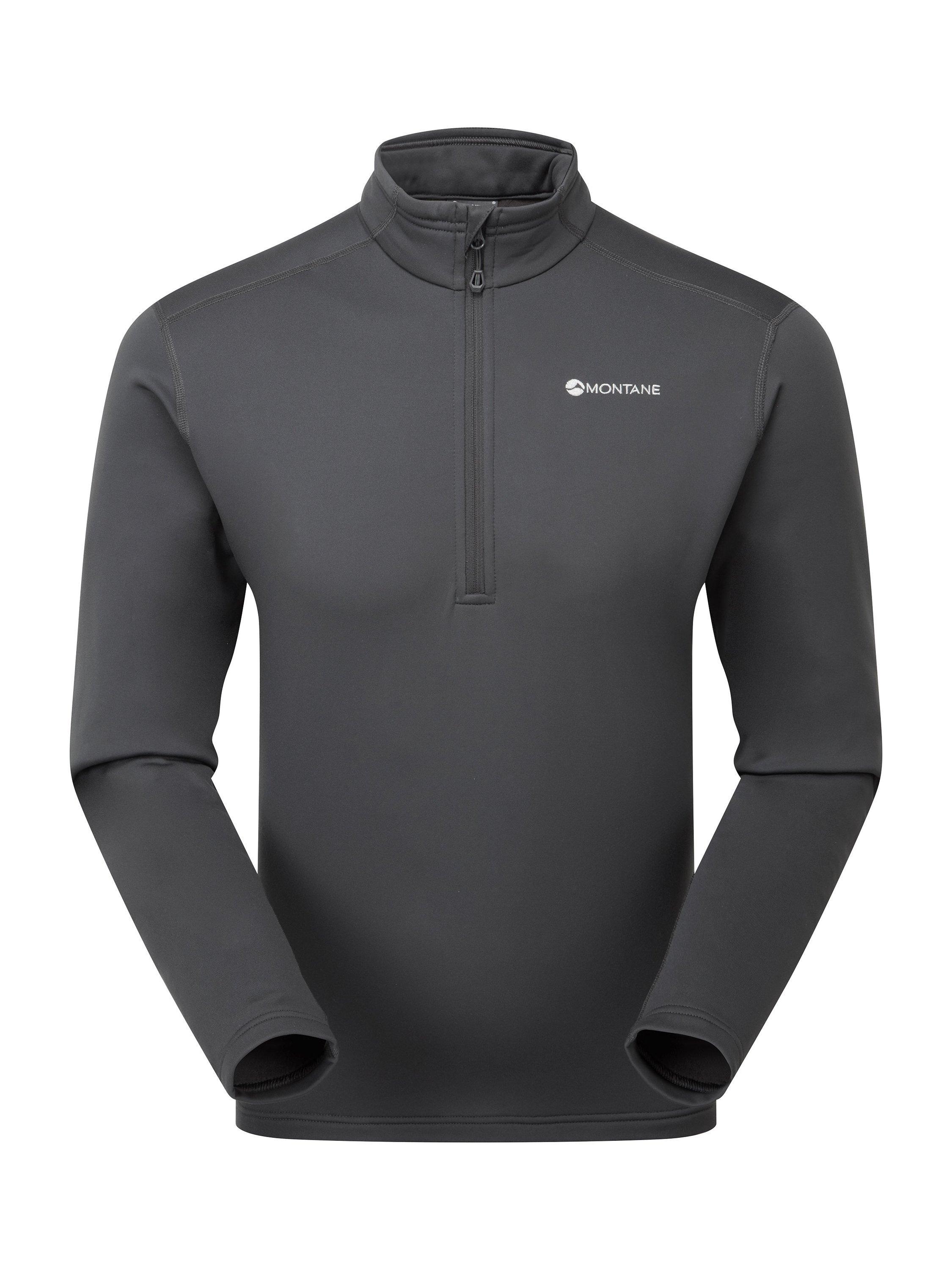 Montane Fury Lite Half-Zip Jumper, Midnight Grey, S