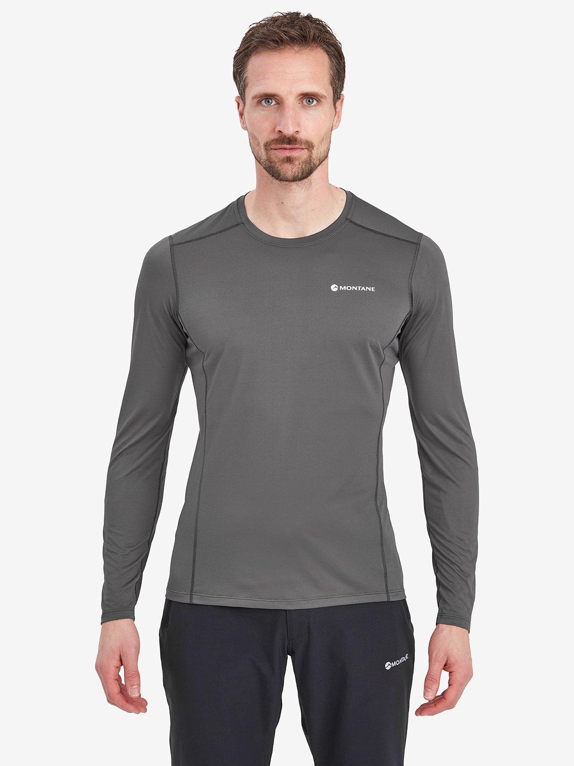 Montane Dart Lite Long Sleeve Baselayer, Slate