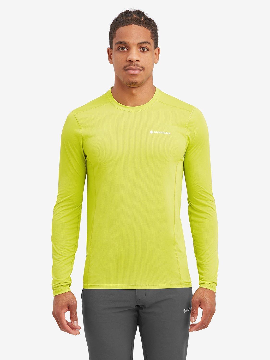 Montane Dart Lite Long Sleeve Baselayer, Citrus Spring