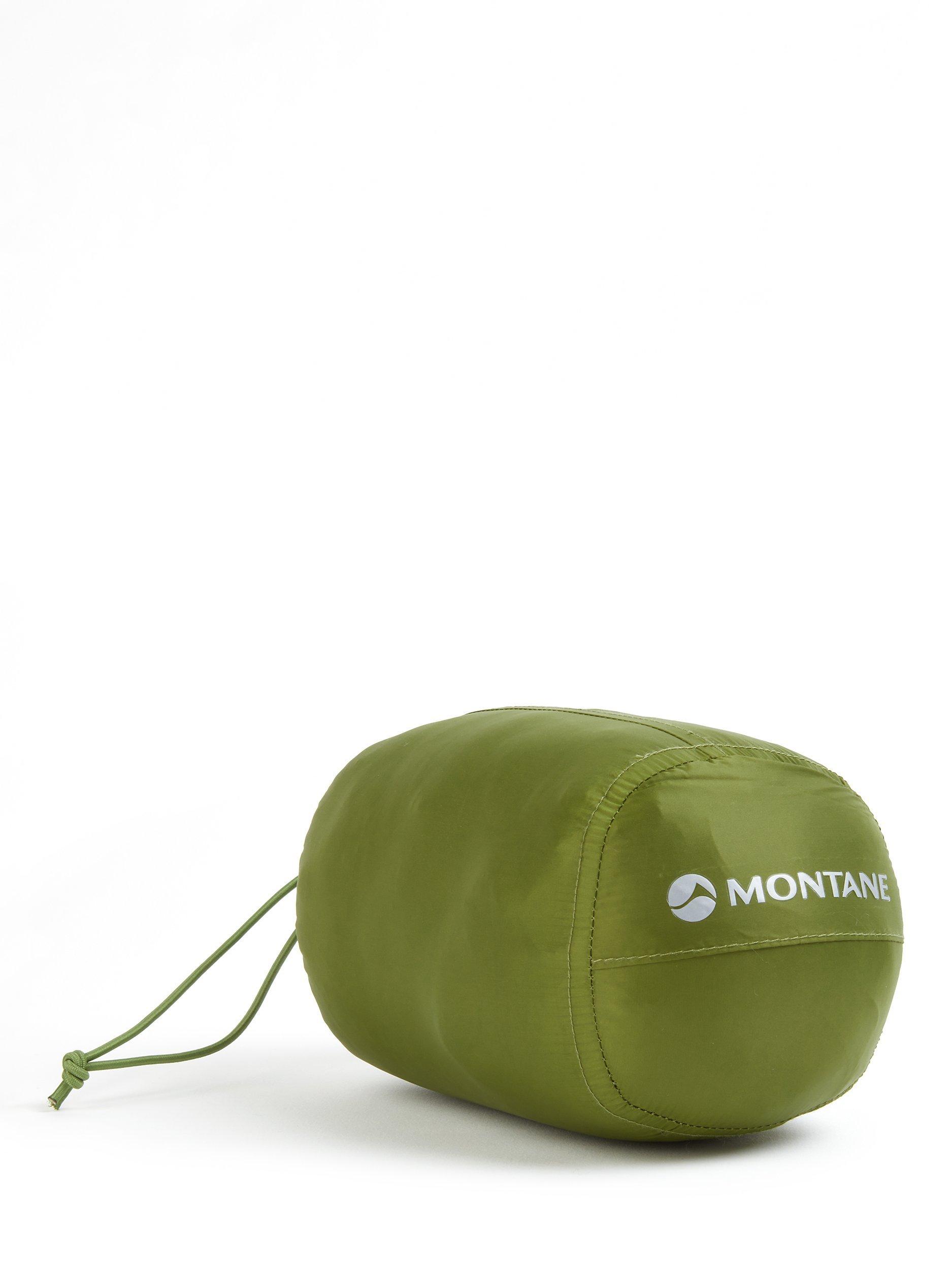 Product image 10 of 10, which shows Montane Anti-Freeze Lite Hooded Packable Down Jacket, Alder Green, M