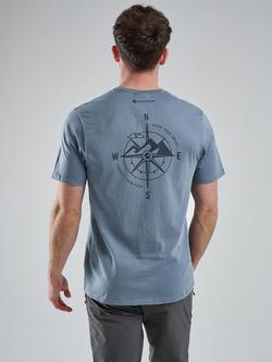 Montane Impact Compass T-Shirt - view 2, Stone Blue