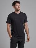 Montane Mono Logo Organic Cotton T-Shirt, Midnight Grey