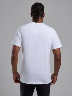 Montane Mono Logo Organic Cotton T-Shirt - view 2, White