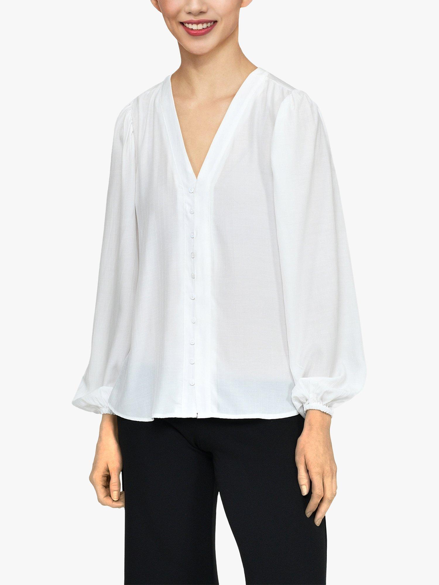 Sisters Point Viada Casual Look Shirt, Cream