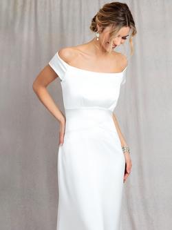 Alie Street Jasmine Off The Shoulder Gown - view 2, Ivory