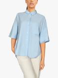 Sisters Point Feminine Bamboo Shirt, Cashmere Blue