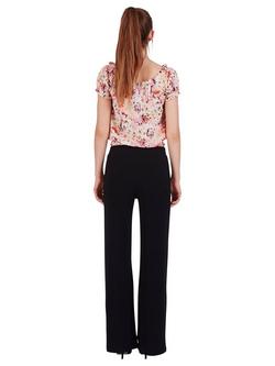 Sisters Point Gro Wide Leg Pull-On Trousers, Black - view 2, Black