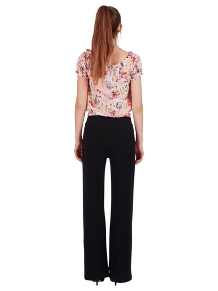 Sisters Point Gro Wide Leg Pull-On Trousers, Black - view 2, Black