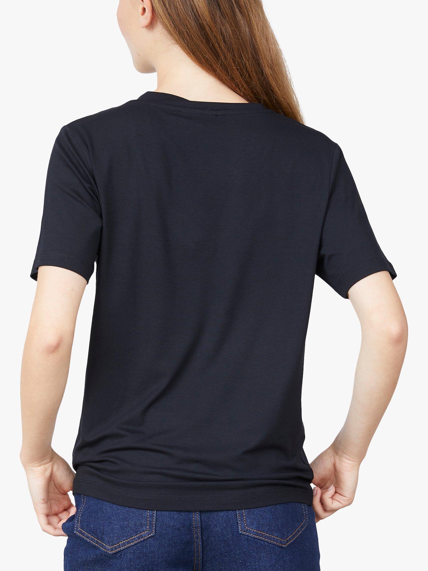 Product image 2 of 4, which shows Sisters Point Pidan Short Sleeve T-Shirt, Black, XS