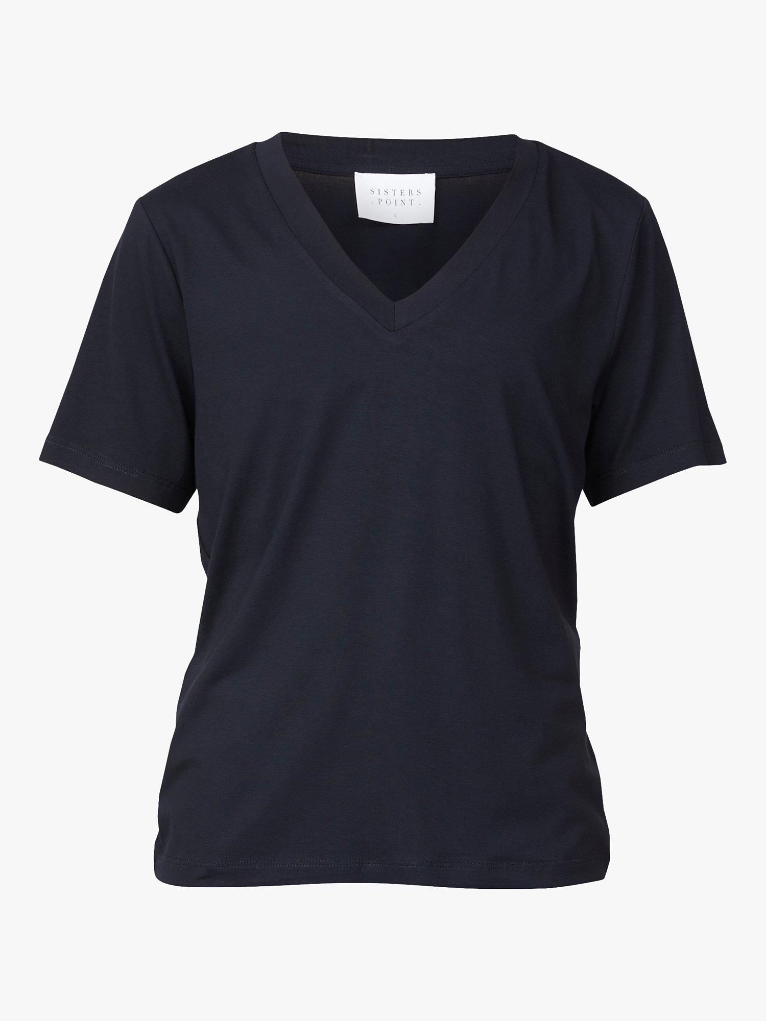 Product image 3 of 4, which shows Sisters Point Pidan Short Sleeve T-Shirt, Black, XS