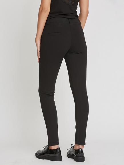 Sisters Point New George Classic Slim Fit Trousers, Black - view 2, Black