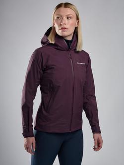 Montane Women's Phase Lite Waterproof Jacket, Mulberry
