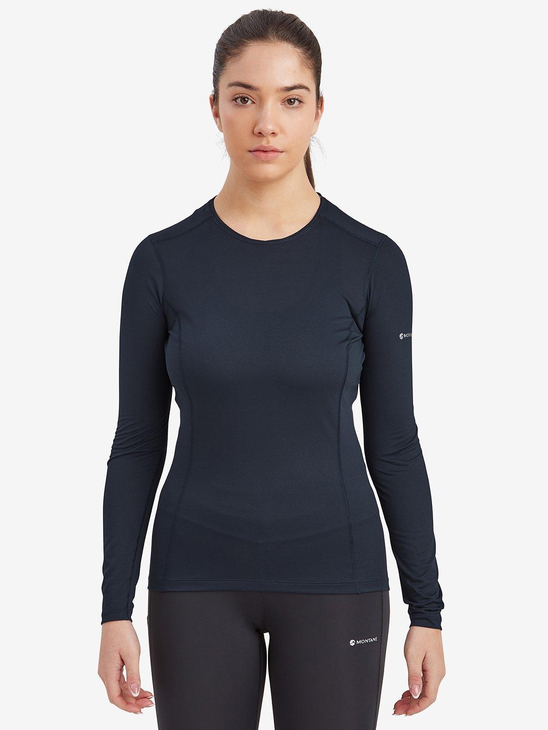 Montane Dart Lite Long Sleeve Baselayer, Eclipse Blue