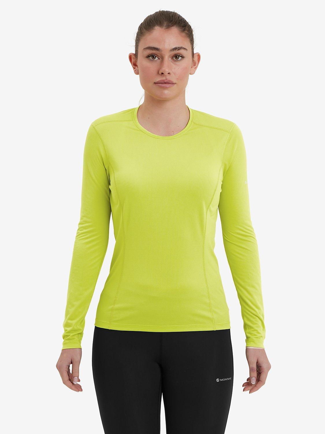 Montane Dart Lite Long Sleeve Baselayer, Citrus Spring