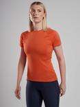 Montane Dart Base Layer T-Shirt, Tigerlily