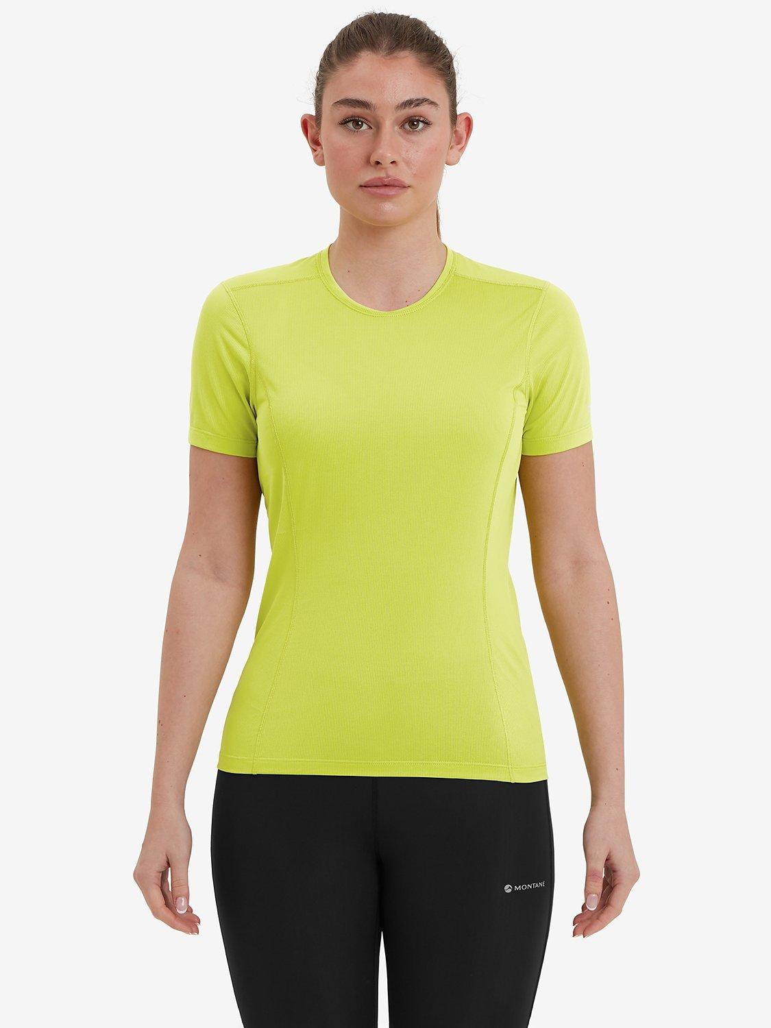Montane Dart Lite Recycled Short Sleeve Top, Citrus Spring