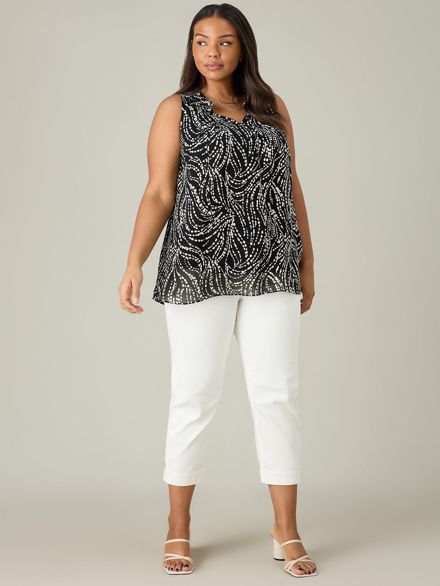 Plus size cropped jeggings hotsell