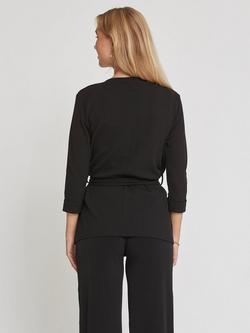 Sisters Point Caddy Tie Wrap Jacket, Black - view 2, Black