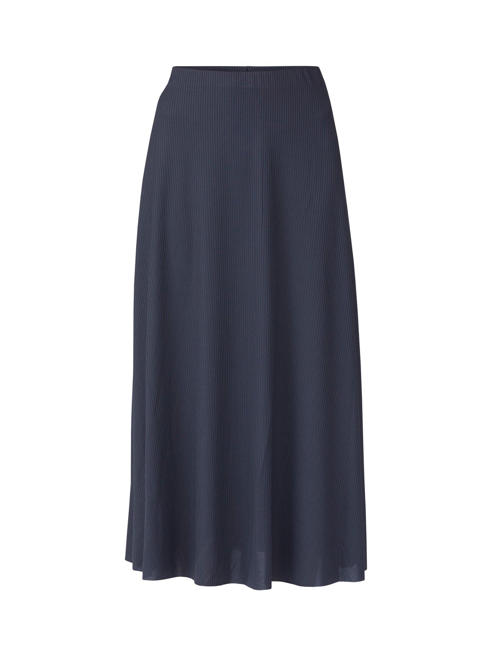Product image 4 of 5, which shows Sisters Point Midi A-Line Skirt, Black, XS