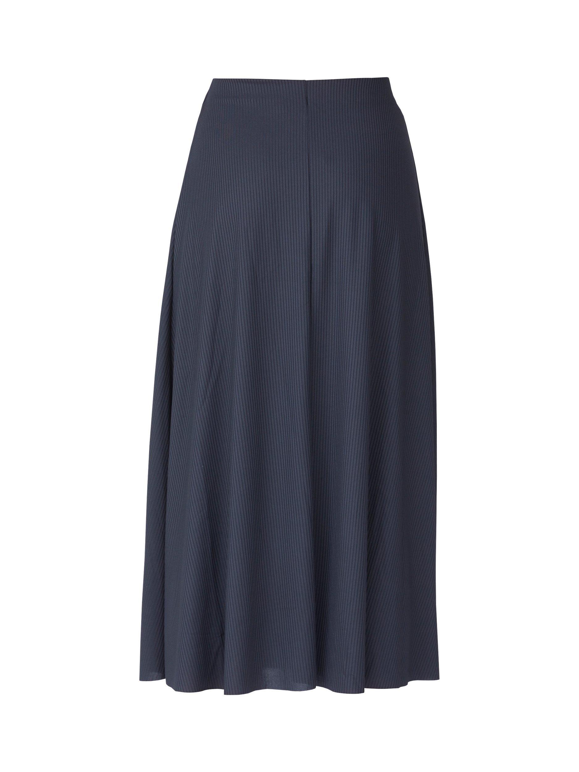 Product image 5 of 5, which shows Sisters Point Midi A-Line Skirt, Black, XS