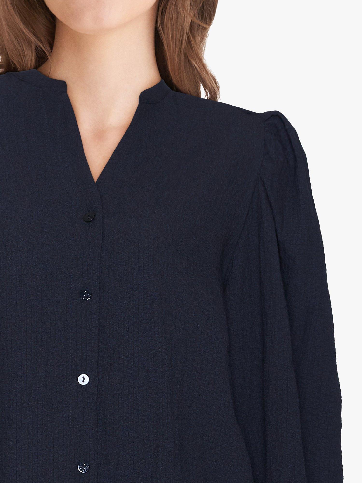 Sisters Point Varia Loose Fitted Soft Shirt, Black, XS