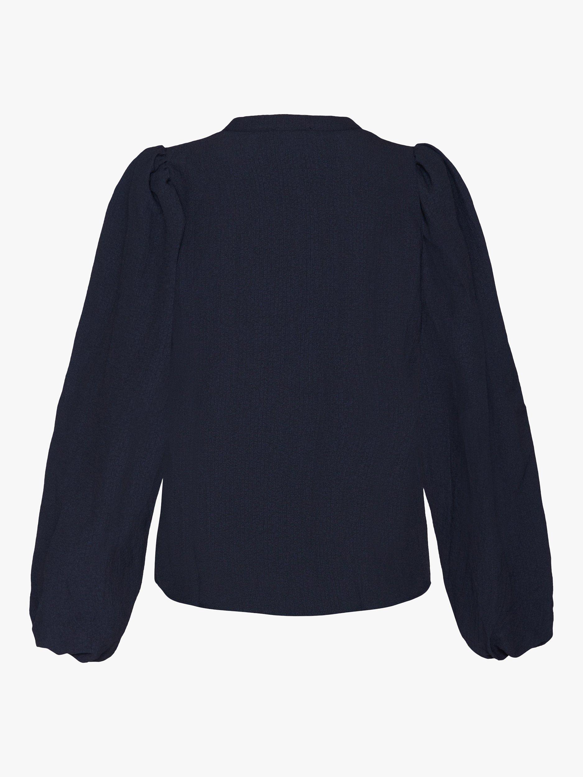 Sisters Point Varia Loose Fitted Soft Shirt, Black, XS