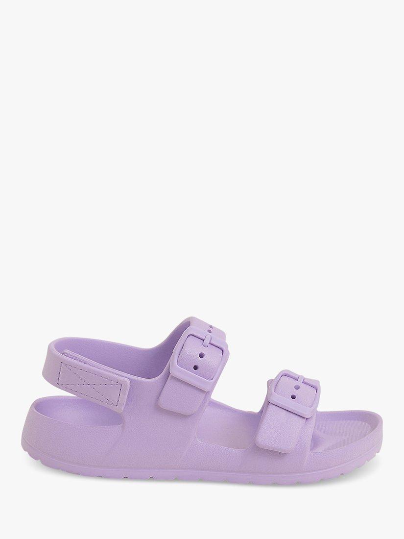Angels by Accessorize Kids' Buckle Strap Sandals, Lilac