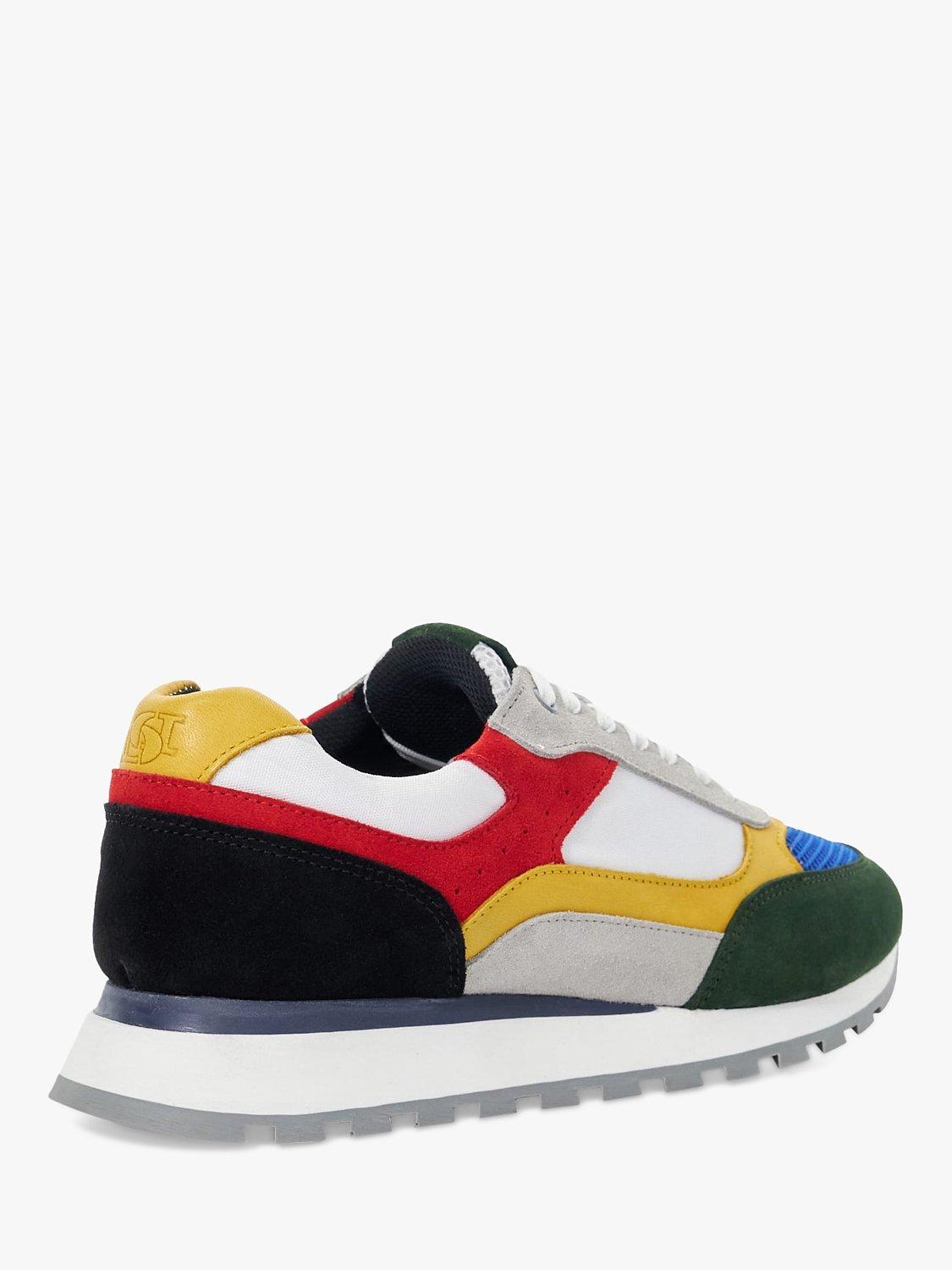 Dune Tetra Suede Trainers, Multi, 12