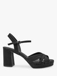 Paradox London Lagunas Metallic Platform Sandals