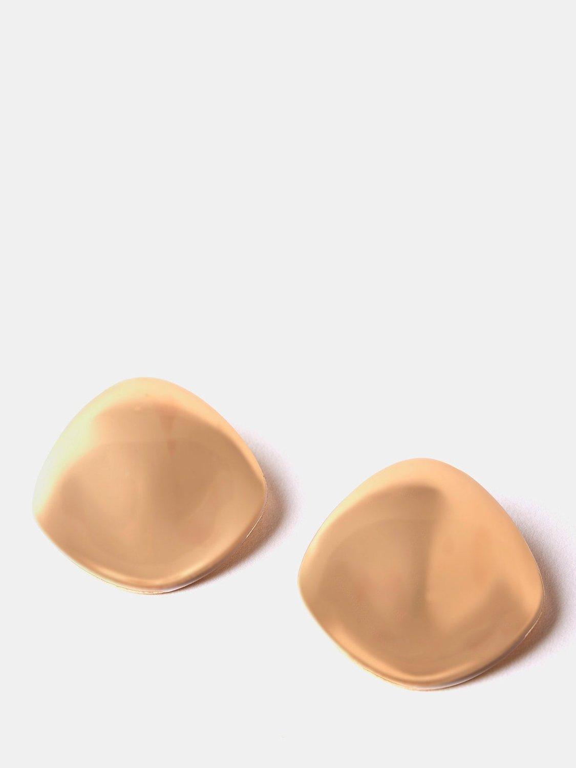 Mint Velvet Large Hammered Disc Earrings