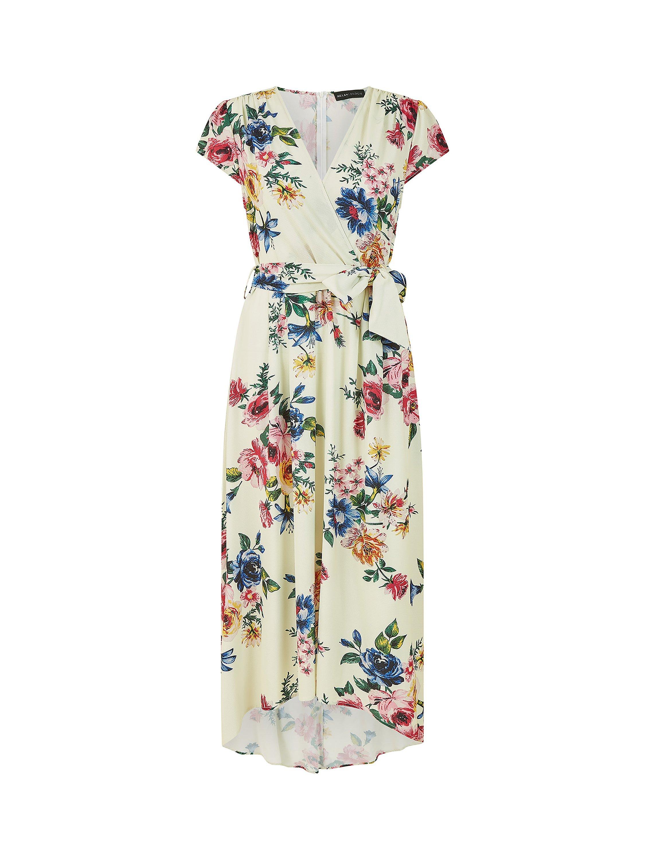 Billie and blossom navy cowl dress best sale