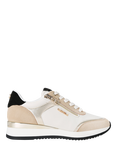 Carvela Janeiro Zip Detail Colourblock Trainers, Taupe/Multi