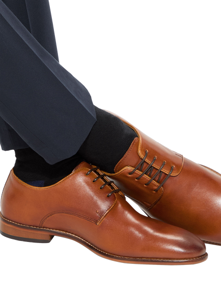 KG Kurt Geiger Reugen Leather Brogues - view 2, Brown Tan