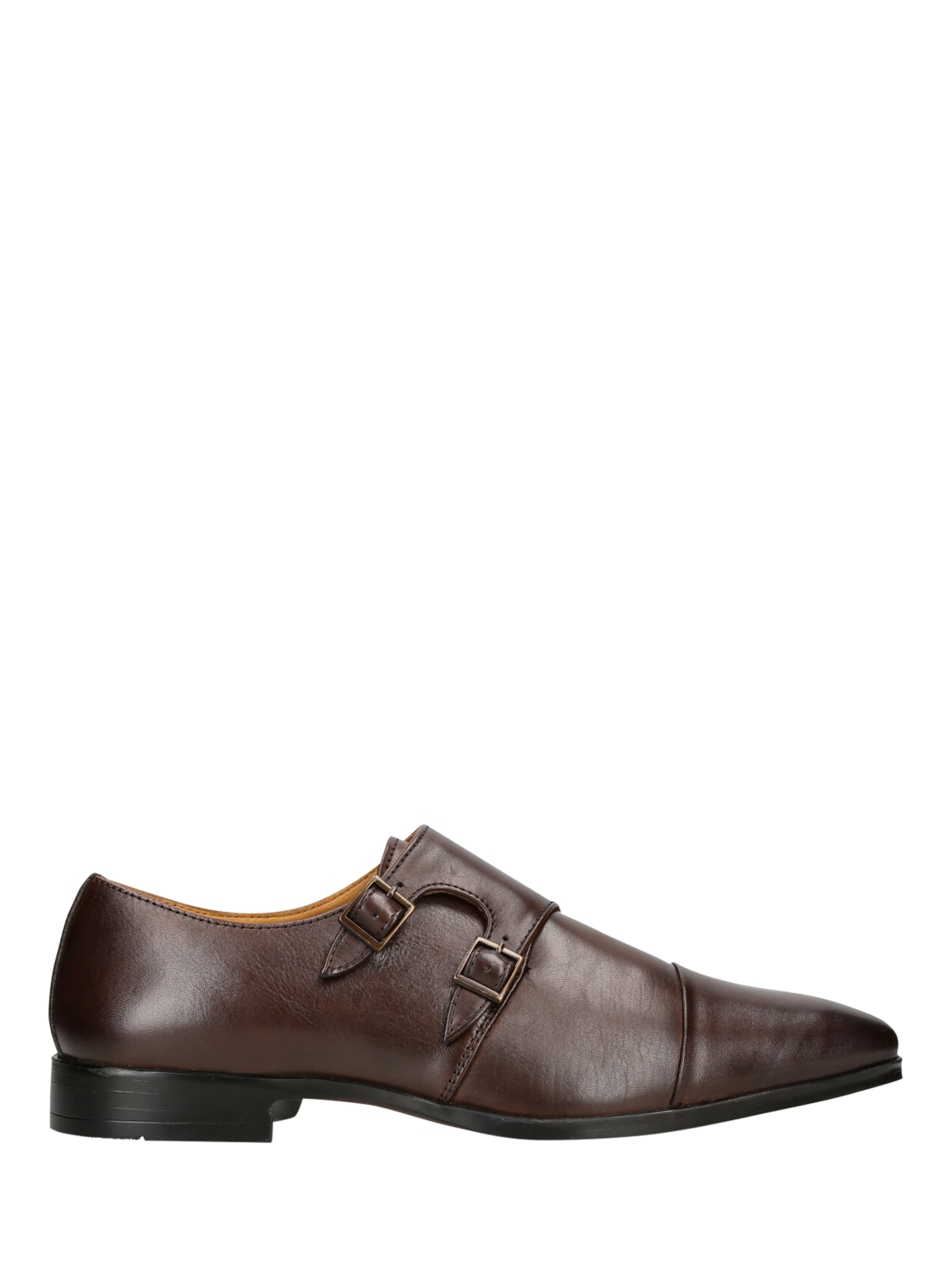 Product image 1 of 4, which shows KG Kurt Geiger Collins Monk Shoes, Mid Brown, 6