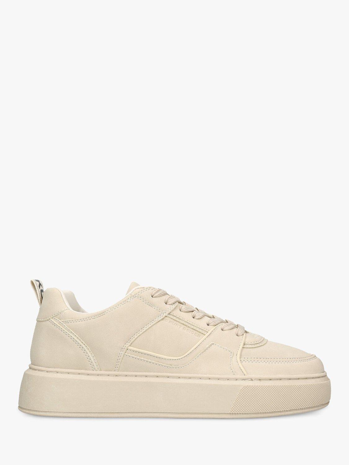 KG Kurt Geiger Kinsley Retro Trainers, Natural Putty, 11