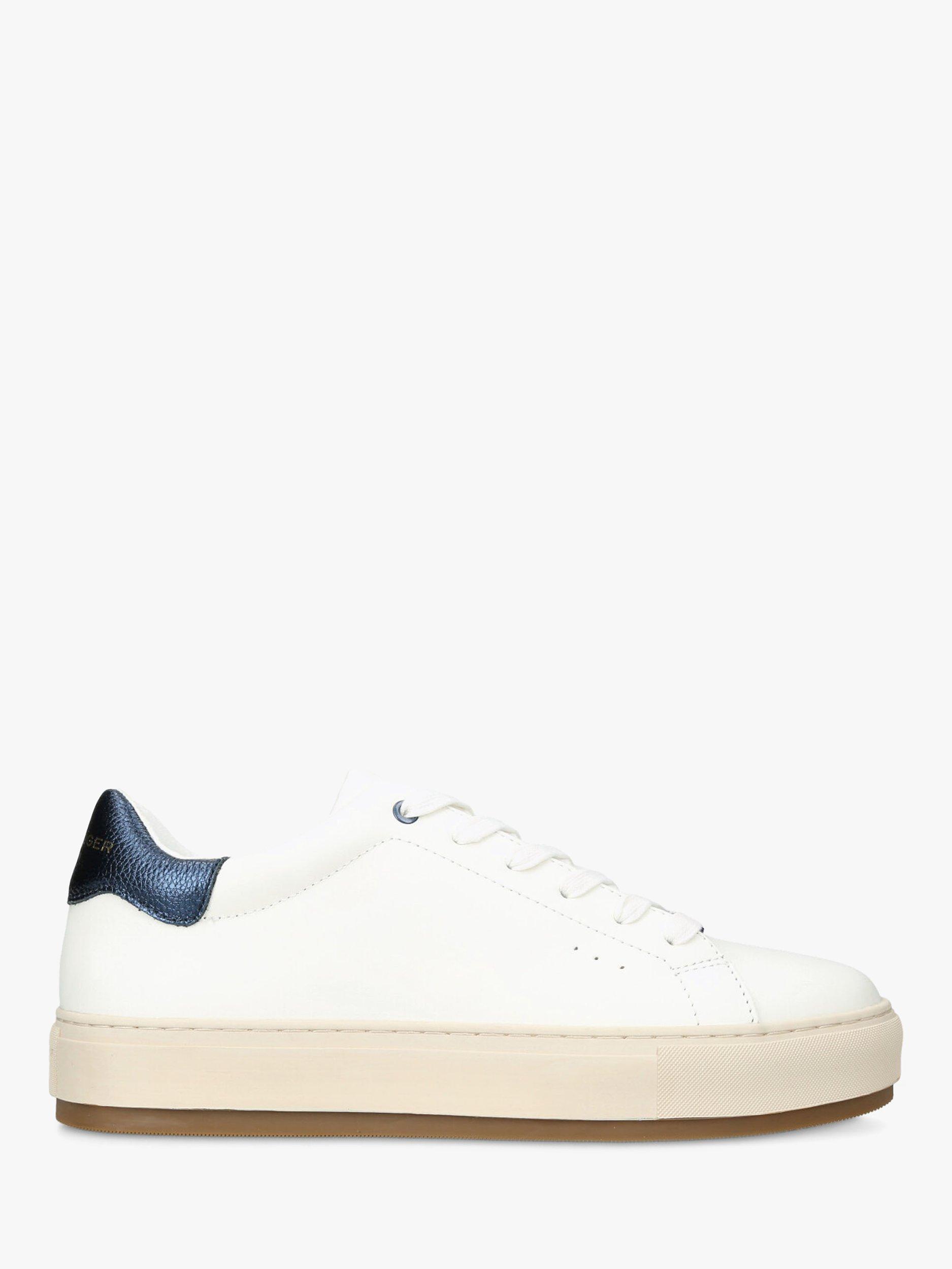 Kurt Geiger London Laney 3 Leather Trainers, White/Multi