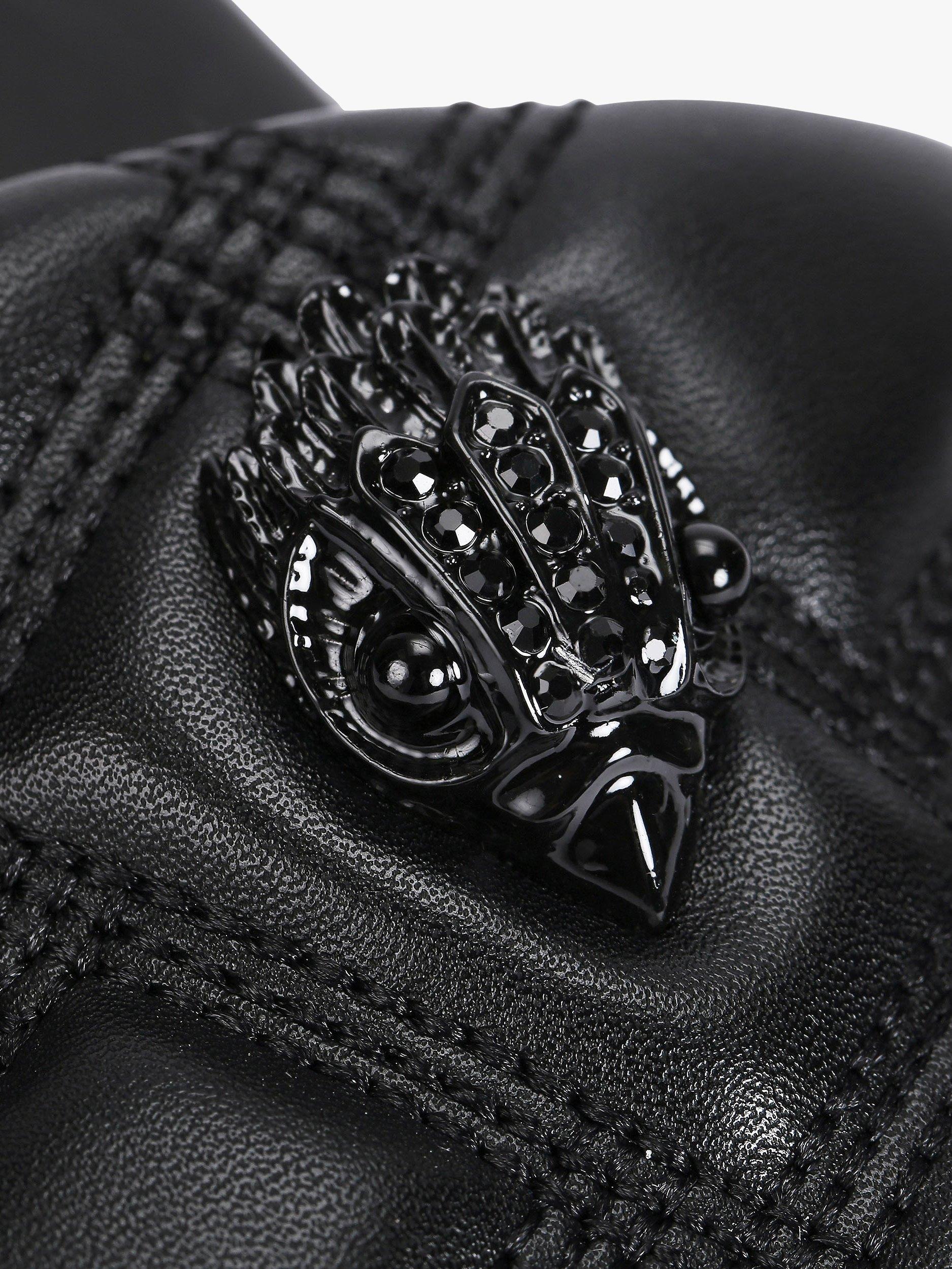 Product image 6 of 6, which shows Kurt Geiger London Meena Drench Sliders, Black, 3