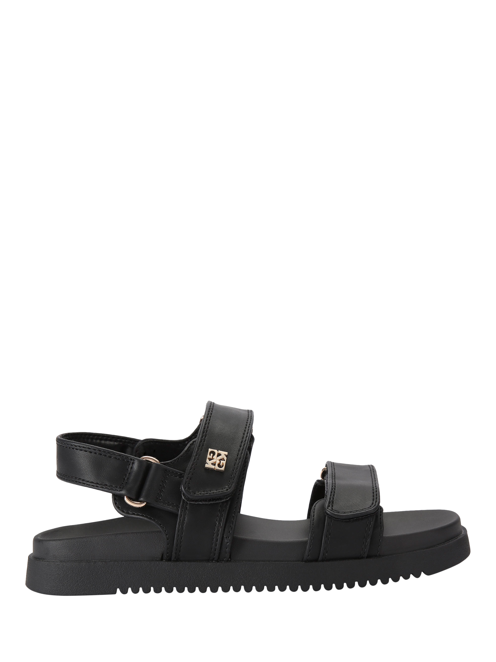 Product image 1 of 5, which shows KG Kurt Geiger Rory Sandals, Black, 3