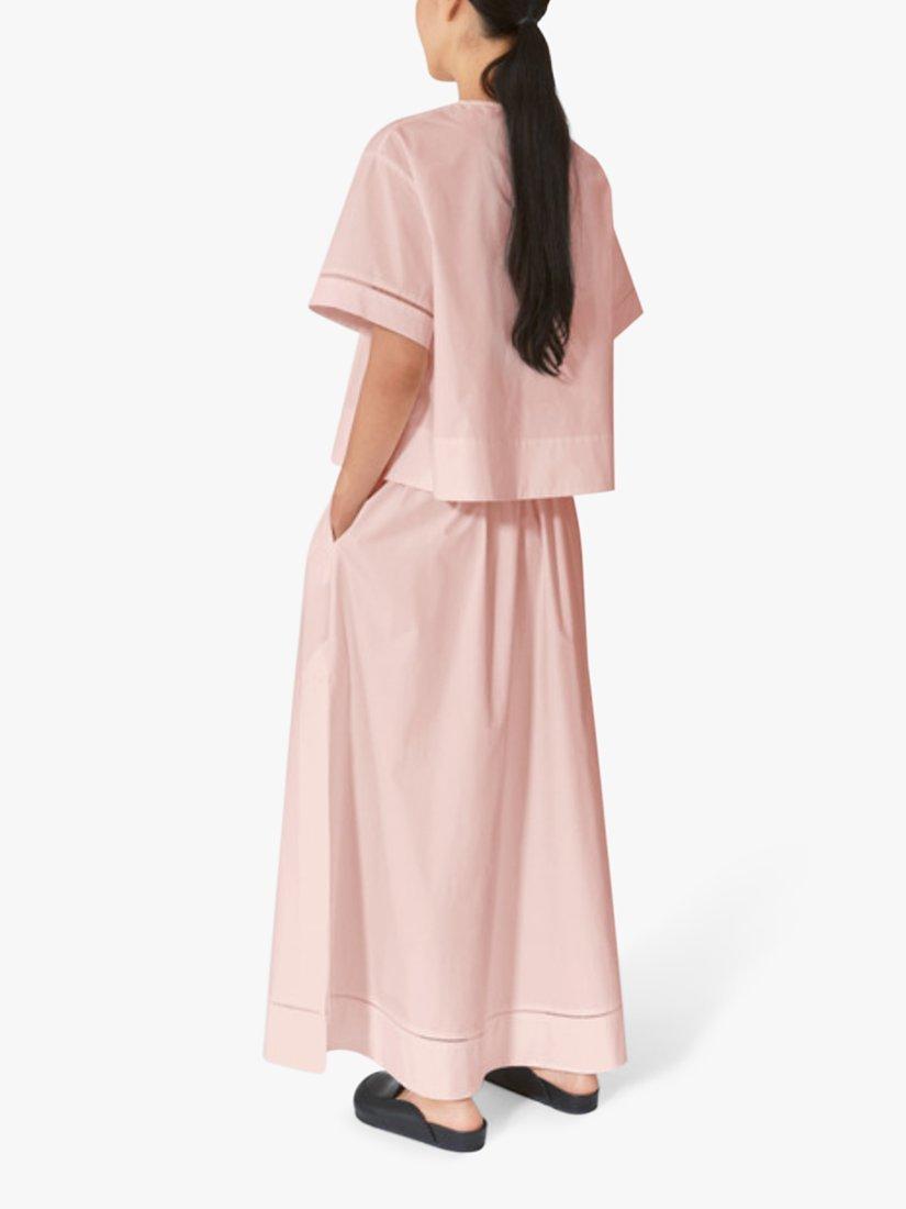 Product image 2 of 6, which shows Lovechild 1979 Vera Maxi Skirt, Dusty Rose, 12