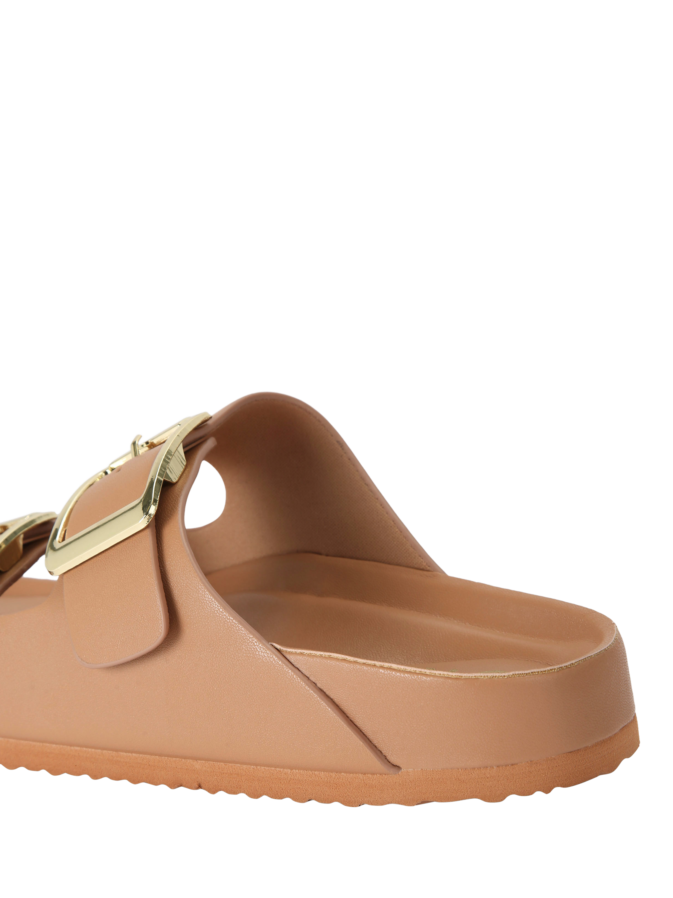 KG Kurt Geiger Ramona Footbed Sandals, Camel, 3