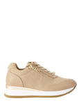 KG Kurt Geiger Lina Zip Detail Trainers, Taupe