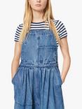 nué notes Simon Striped Ribbed Top, Navy/White