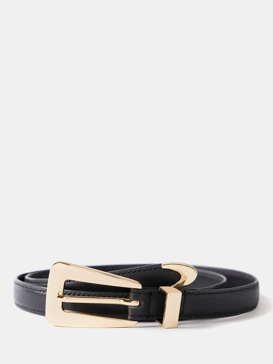 Mint Velvet Skinny Leather Belt