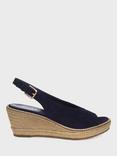 Hobbs Kali Suede Espadrille Wedge Sandals