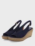 Hobbs Kali Suede Espadrille Wedge Sandals