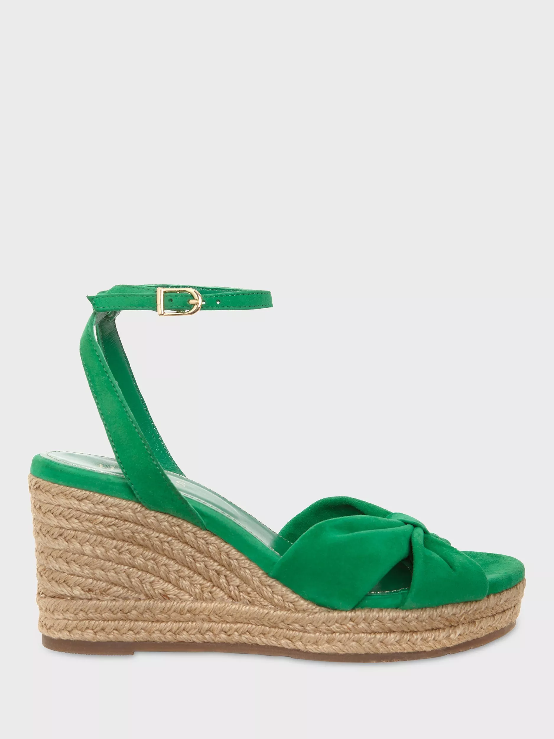 Hobbs Angelica Espadrille Sandals Cilantro Green