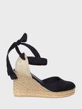 Hobbs Gracie Wedge Sandals, Midnight