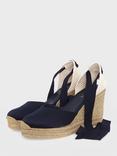 Hobbs Gracie Wedge Sandals, Midnight